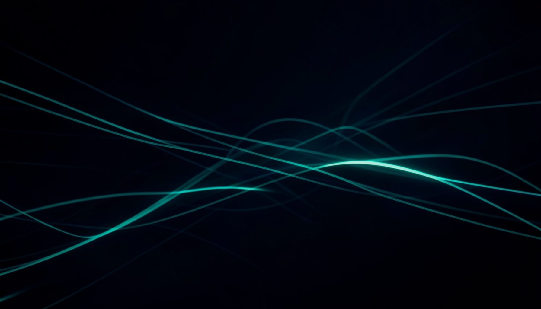 Dark navy background with subtle teal and cyan light streaks suggesting secure data flows across a cloud network