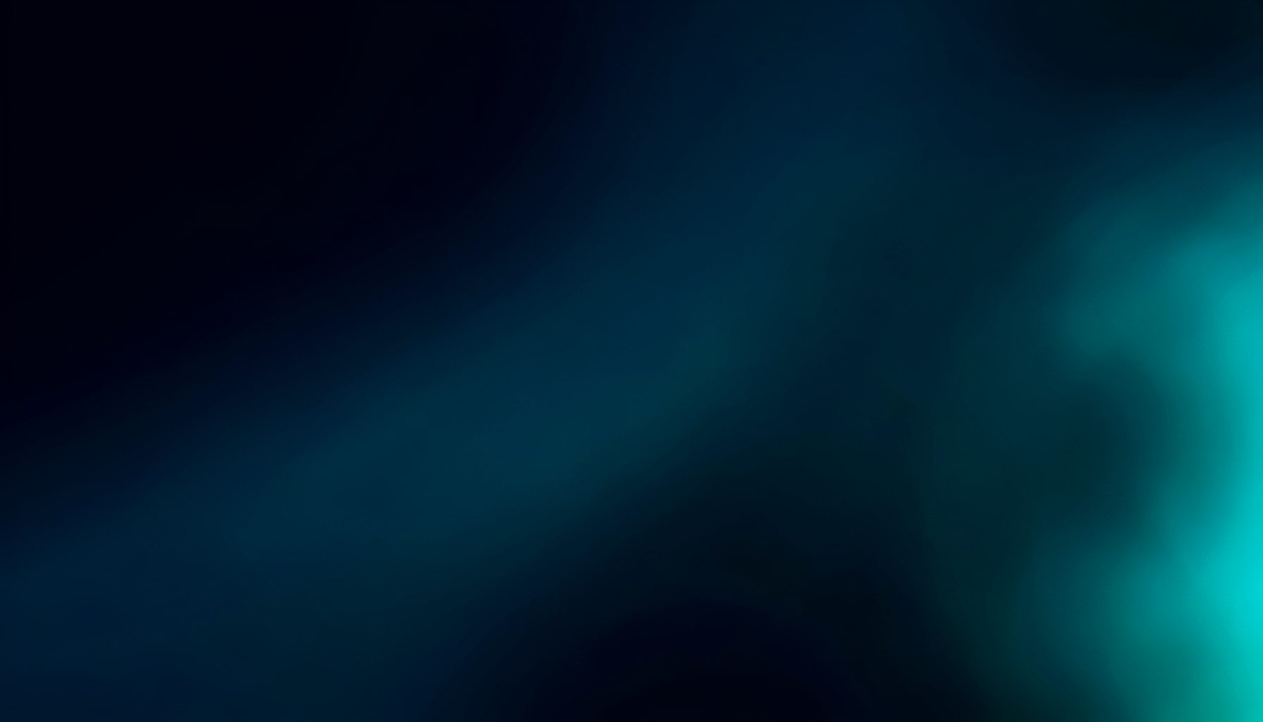Dark navy and teal abstract gradient with soft cyan highlights, evoking a secure digital infrastructure atmosphere